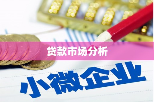 连云贷款市场分析