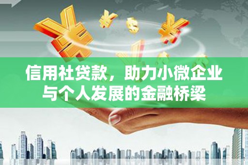 连云信用社贷款，助力小微企业与个人发展的金融桥梁