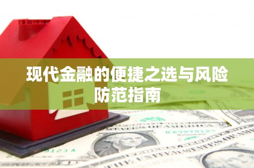 连云现代金融的便捷之选与风险防范指南