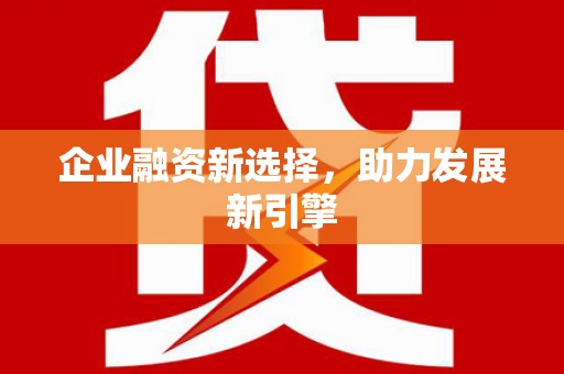 连云企业融资新选择，助力发展新引擎