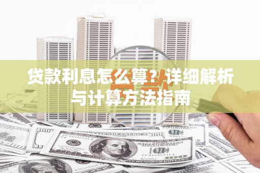连云贷款利息怎么算？详细解析与计算方法指南