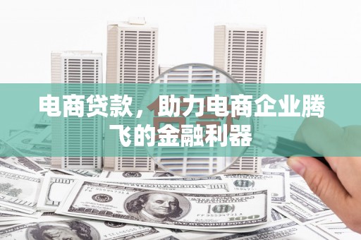 连云电商贷款，助力电商企业腾飞的金融利器