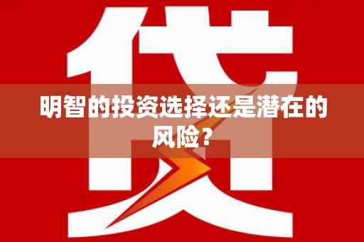 连云明智的投资选择还是潜在的风险？