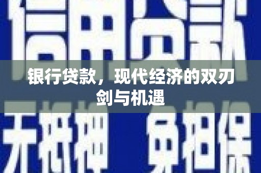 连云银行贷款，现代经济的双刃剑与机遇