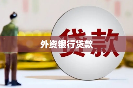 连云外资银行贷款