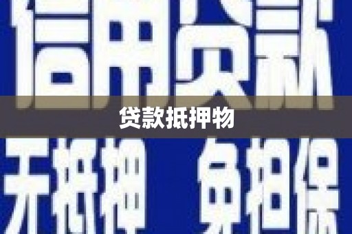 连云贷款抵押物