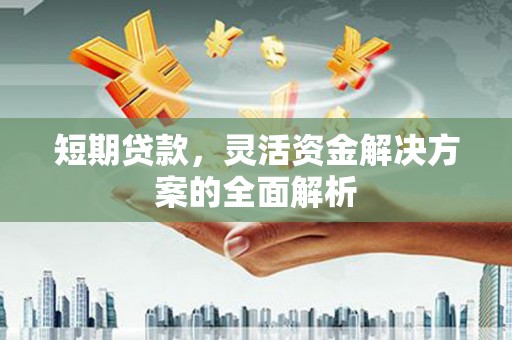 连云短期贷款，灵活资金解决方案的全面解析