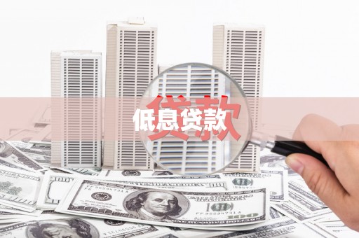 连云低息贷款