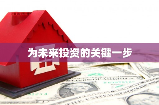 连云为未来投资的关键一步