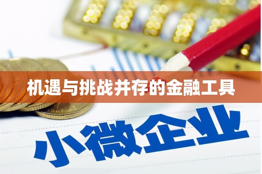 连云机遇与挑战并存的金融工具