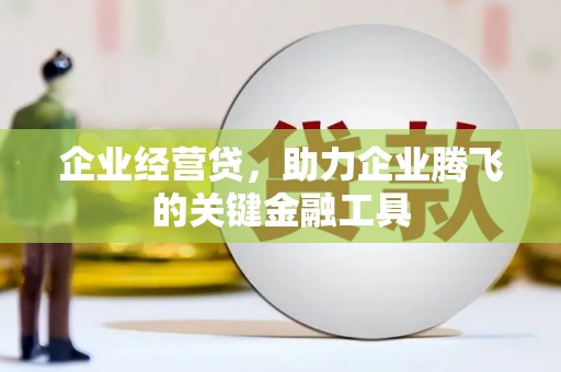 连云企业经营贷，助力企业腾飞的关键金融工具