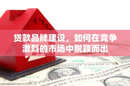 连云贷款品牌建设，如何在竞争激烈的市场中脱颖而出