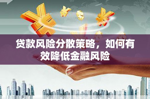 连云贷款风险分散策略，如何有效降低金融风险