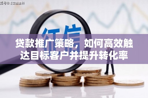 连云贷款推广策略，如何高效触达目标客户并提升转化率
