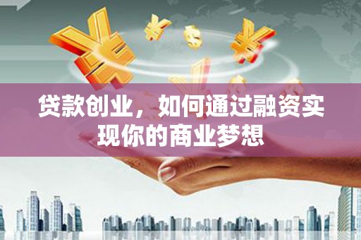 连云贷款创业，如何通过融资实现你的商业梦想