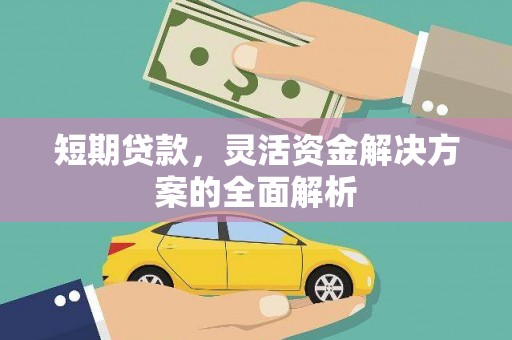 连云短期贷款，灵活资金解决方案的全面解析