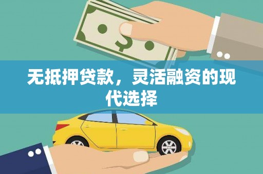 连云无抵押贷款，灵活融资的现代选择