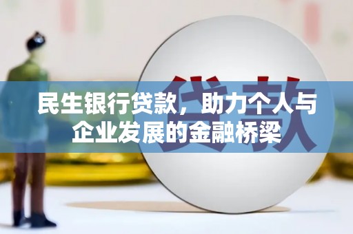 连云民生银行贷款，助力个人与企业发展的金融桥梁