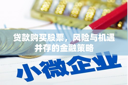 连云贷款购买股票，风险与机遇并存的金融策略