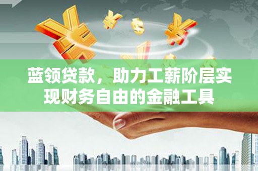 连云蓝领贷款，助力工薪阶层实现财务自由的金融工具