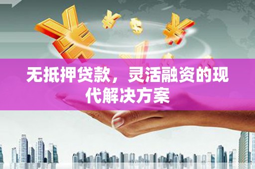 连云无抵押贷款，灵活融资的现代解决方案
