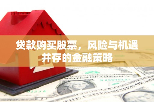 连云贷款购买股票，风险与机遇并存的金融策略