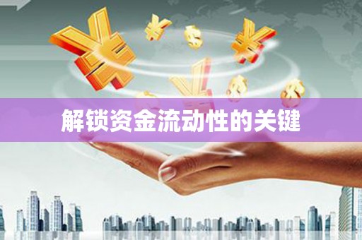 连云解锁资金流动性的关键