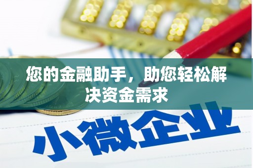 连云您的金融助手，助您轻松解决资金需求