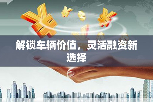 连云解锁车辆价值，灵活融资新选择