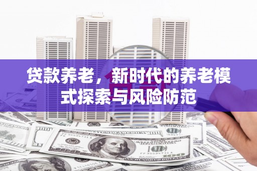 连云贷款养老，新时代的养老模式探索与风险防范