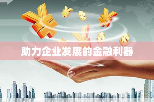连云助力企业发展的金融利器