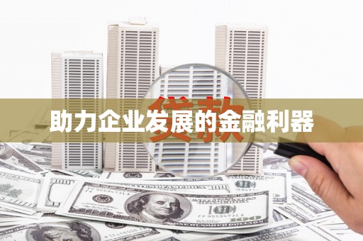 连云助力企业发展的金融利器