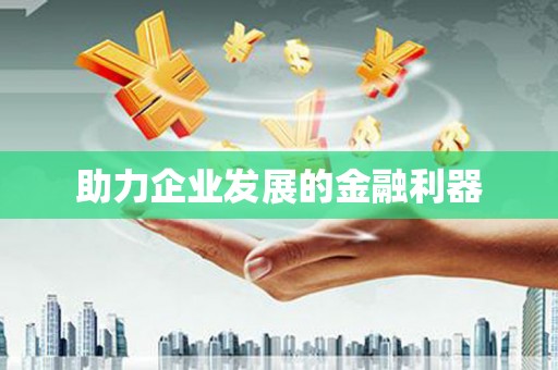 连云助力企业发展的金融利器