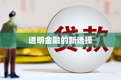 连云透明金融的新选择