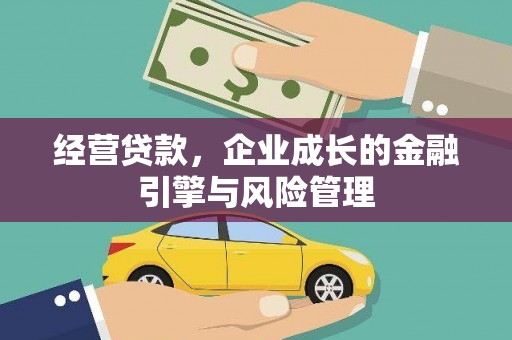 连云经营贷款，企业成长的金融引擎与风险管理